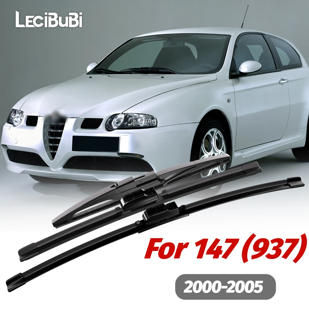 

1set Front & Rear Windshield Wiper Blades Windscreen Wipers For Alfa Romeo 147 937 2000-2005 2001 2002 2003 2004 Accessories