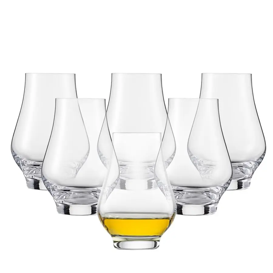 ZWIESEL Bar Juego de 6 vasos especiales para whisky, vaso de nariz especial para whisky, vasos de cristal Tritan aptos para lavavajillas, Ma