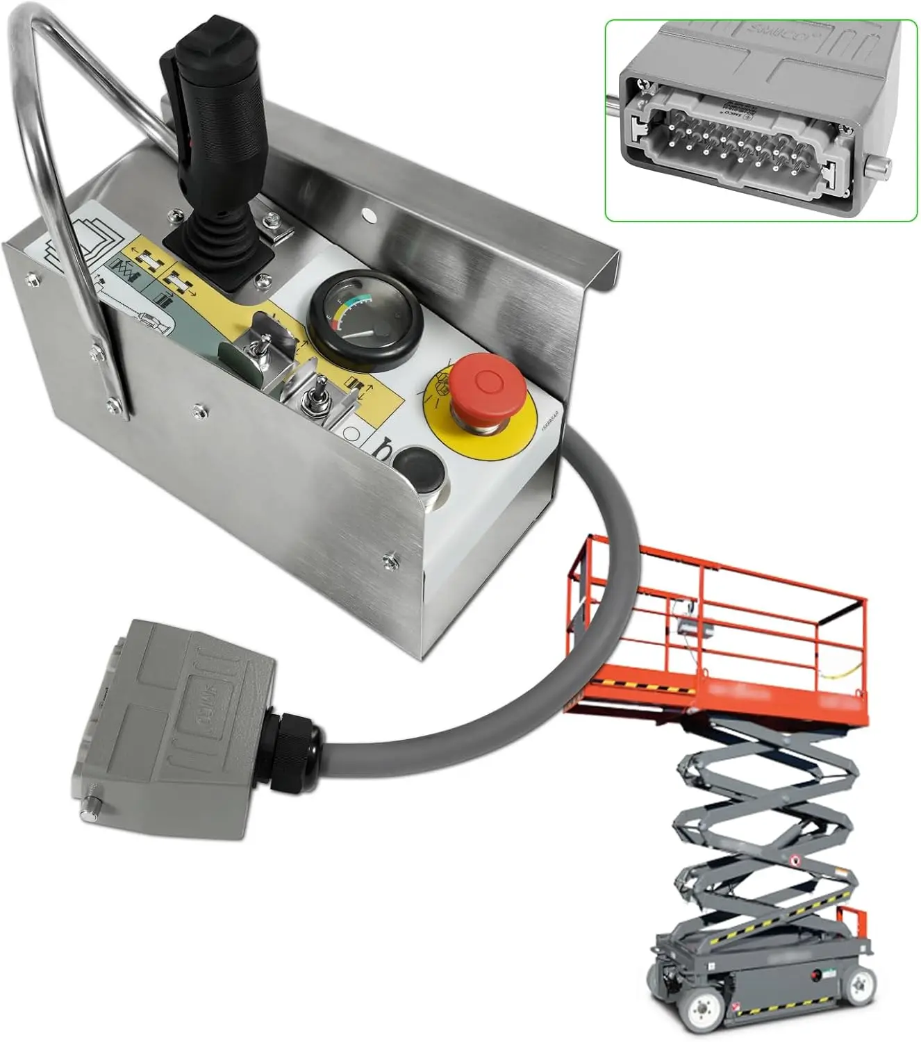 400091 Control Box Assembly with Joystick Fits for Skyjack Scissor Lift | SJ-600 Series SJ800 SJ7027RT SJ7127RT SJ7135RT