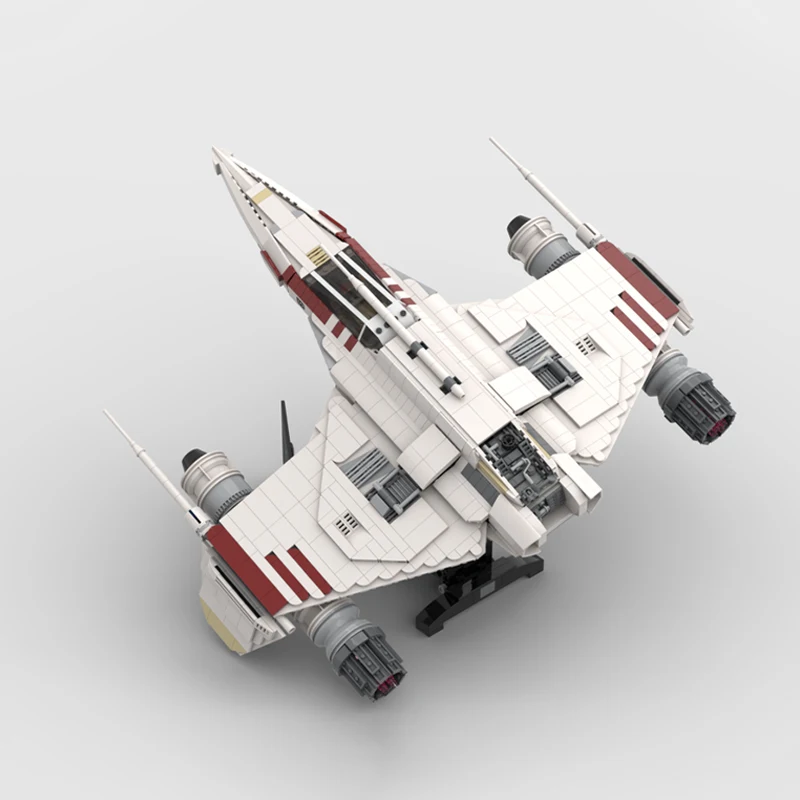 726 قطعة MOC فيلم الخيال العلمي (معركة النجوم) E-WING UCS الإبداعية الأطفال لعبة الطوب عيد ميلاد بناء كتل هدايا الكريسماس