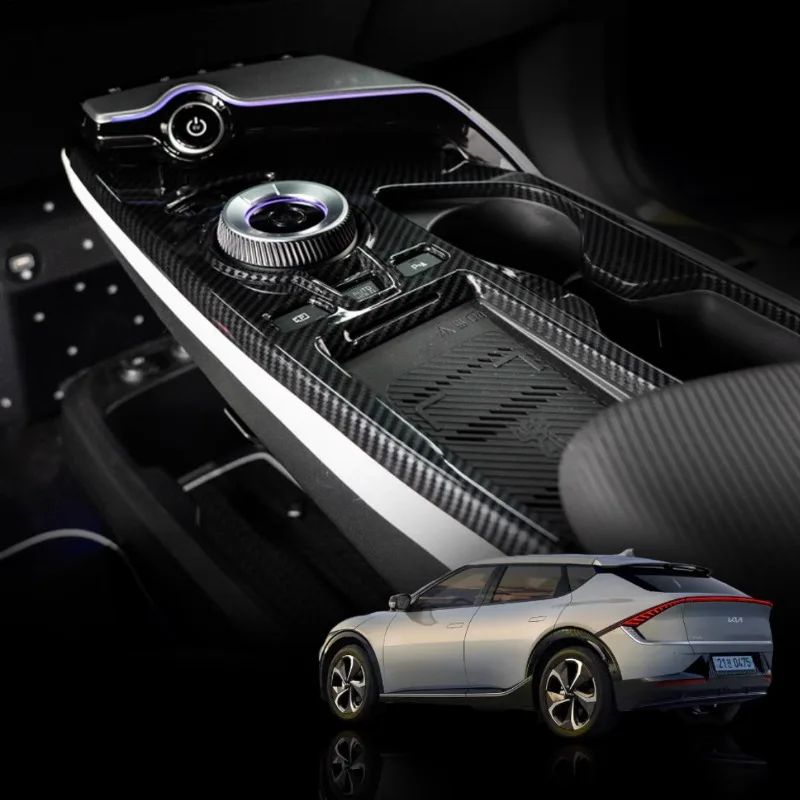 autocollant-interieur-abs-pour-console-centrale-kia-ev6-nouvelle-energie-cv-texture-carbone-protection-anti-rayures-accessoire
