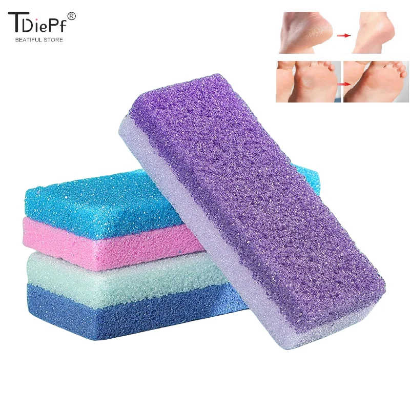 1 Stuks Herbruikbare Voet Puimsteen Sponsstenen Voetverzorging Callus Exfoliëren Harde Huid Verwijderaar Pedicure Scrubber Scrub Manicure Voetverzorging