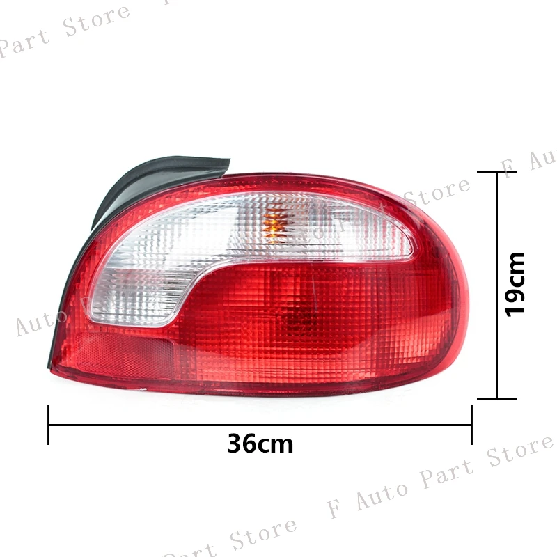 Car Rear Bumper Tail Light Brake Stop Reverse Lamp For Hyundai Accent 4D 1998 1999 Taillight Taillamp