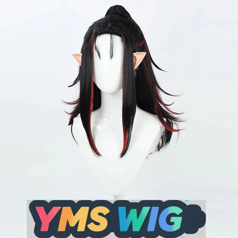 【YMS WIG】วิกผมคอสเพลย์วงบอยแบนด์ Rainbow Society รุ่น Lxuiem ชุดใหม่ Vox Demon วิกผมคอสเพลย์หนังศีรษะเหมือนจริงพร้อมหู