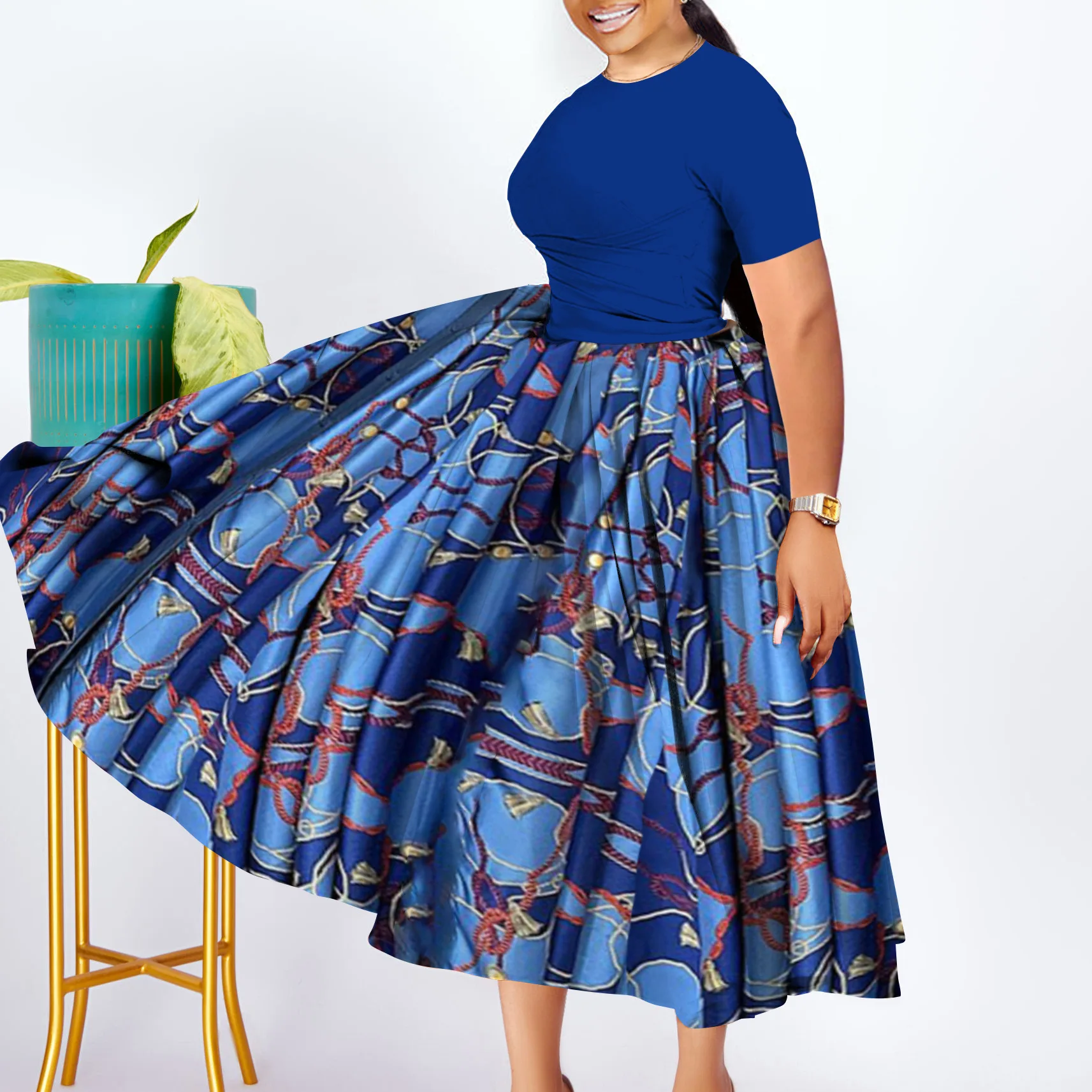 

5XL 4XL Одежда больших размеров Платья Женские офисные женские халаты Весна Лето Свободное уличное стильное повседневное платье миди большого размера 4XL