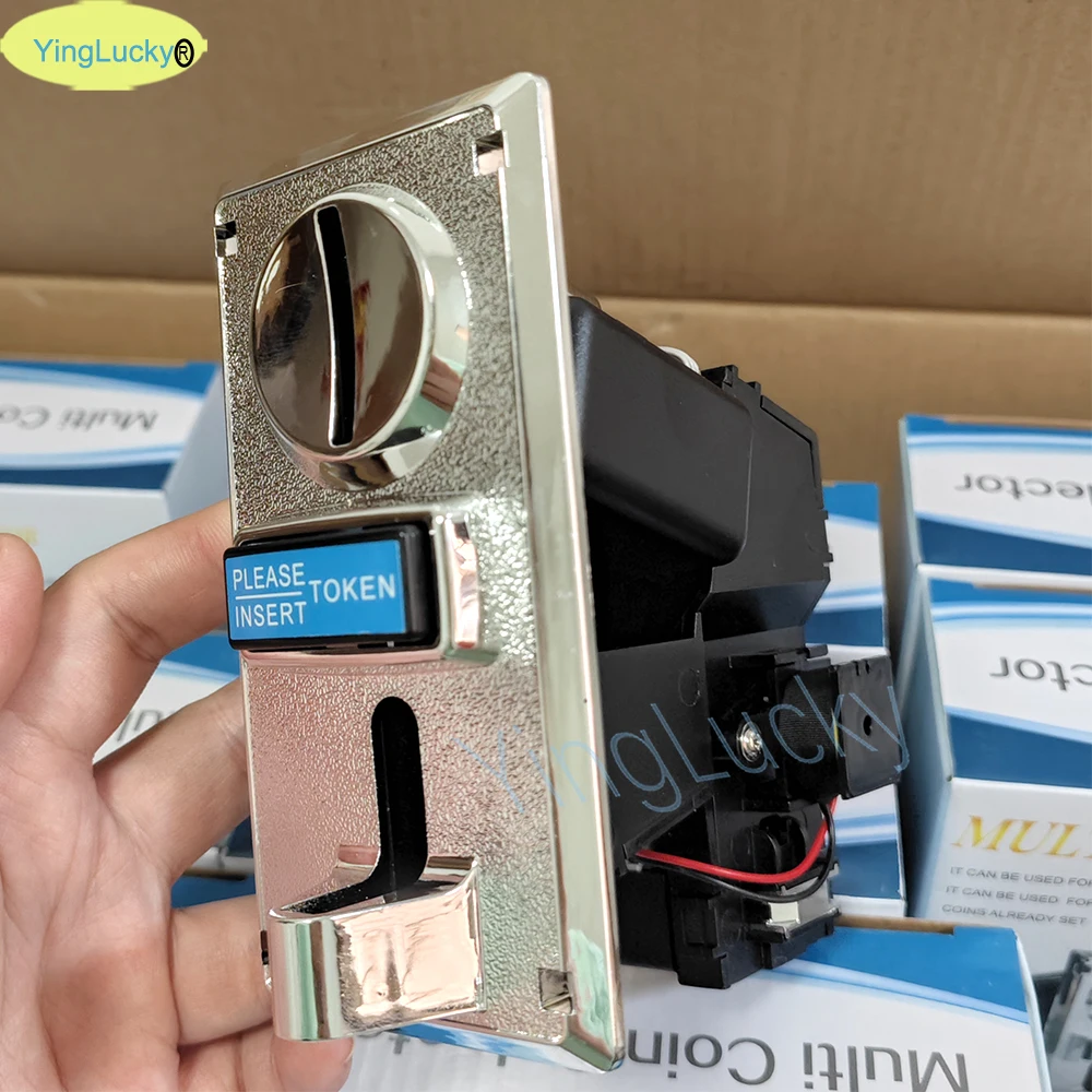Münzprüfer mit Mehrwertfunktion für Elektronische Verkaufsautomaten, Münzprüfer mit Auswahlmechanismus für Arcade-Spiele, Ticketrollenabwurf 616 – Detail 4