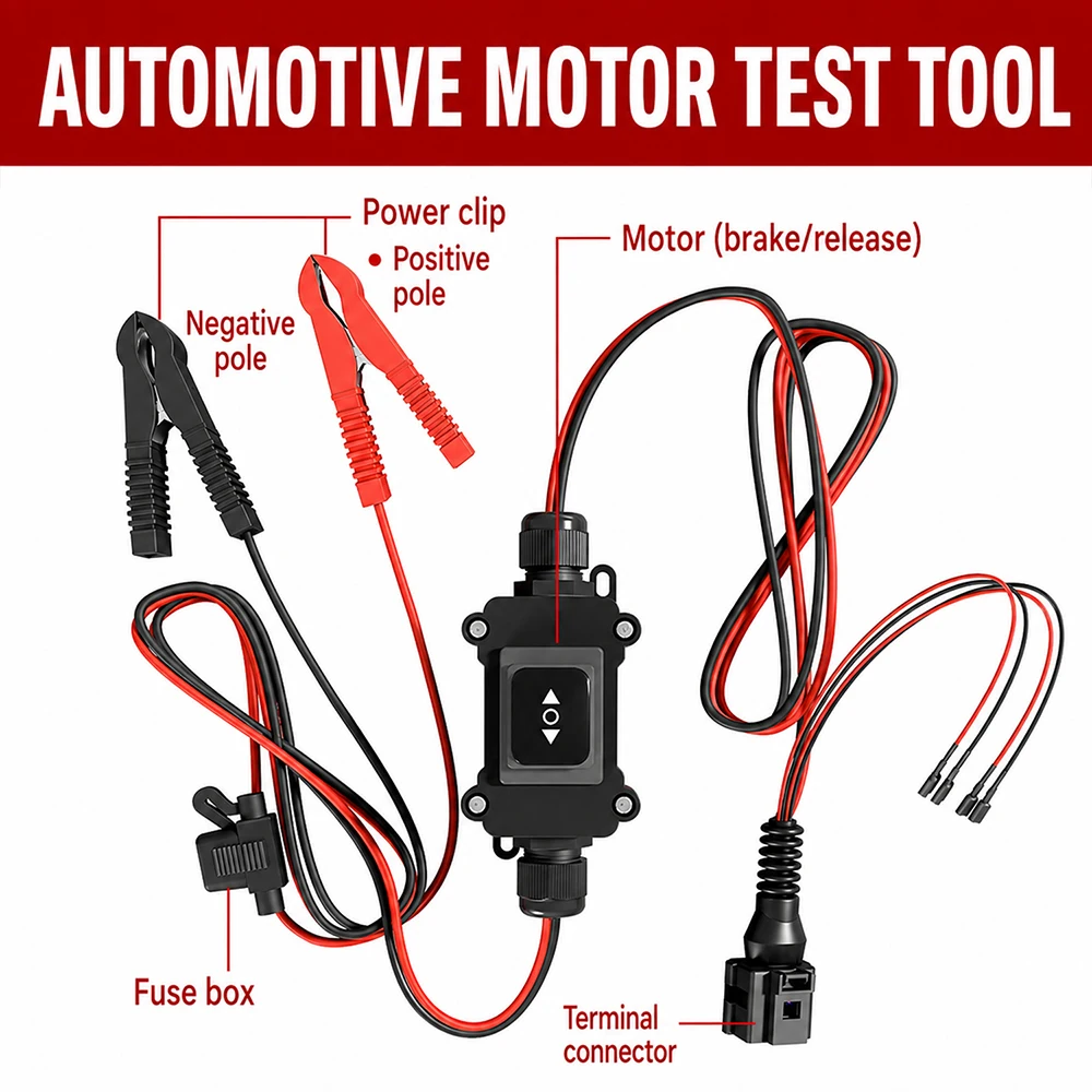 12V 24V Electronic Parking Brake EPB Tool 1-Touch Motor Retraction Emergency Release Electronic Parking Brake Emergency Service