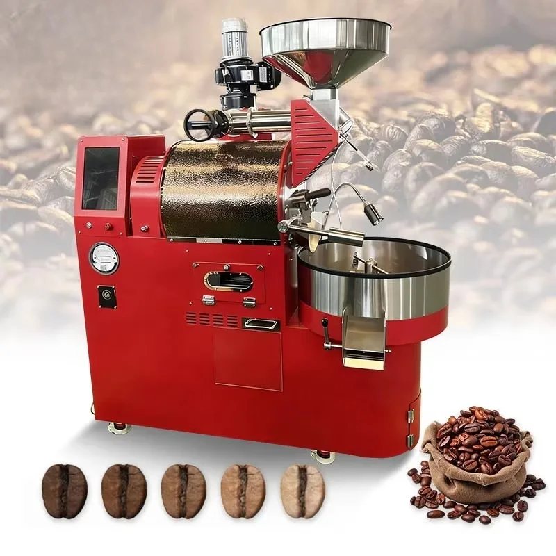 Airo 500g 1kg 2kg 5kg 10kg Sample Coffee Roaster Mini Price Roasting Machine Tostadora De Cacao Cafe Industrial