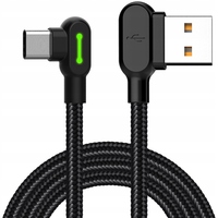 MCDODO ANGULAR CABLE 90 ° USB-C FAST CHARGING BIRD USB TYPE C LED 0.5 M