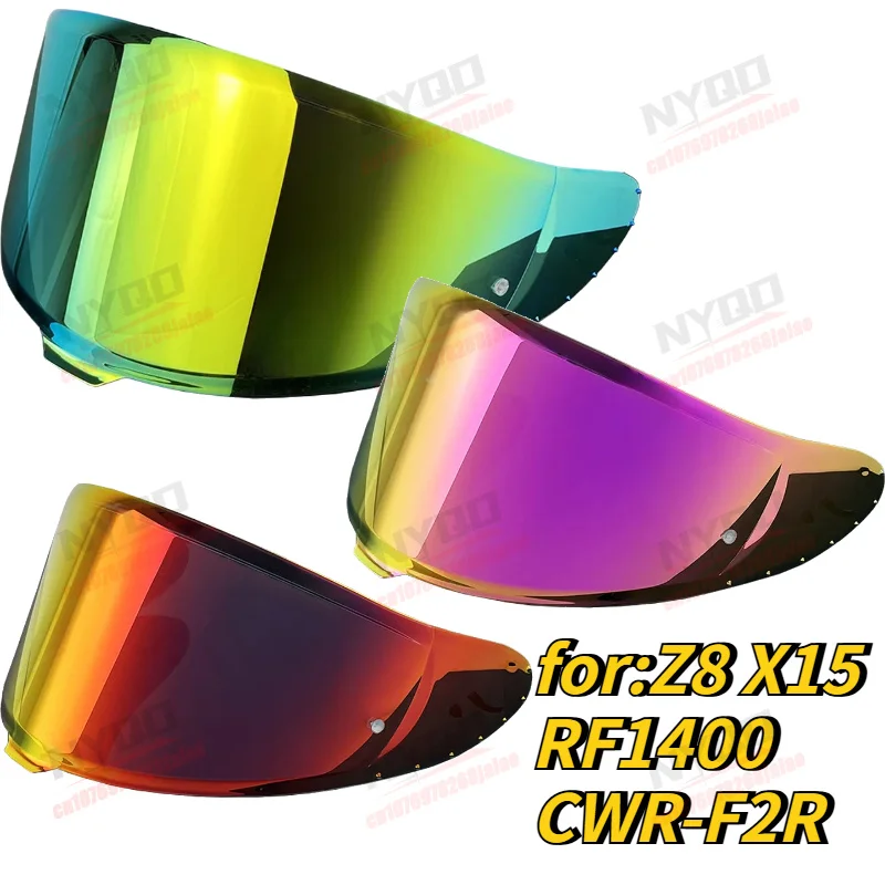 

Motorcycle Helmet Sunshade with Colorful Windproof and Sun Protection Suitable for SHOEI Z8 X15 RF1400 CWR-F2R