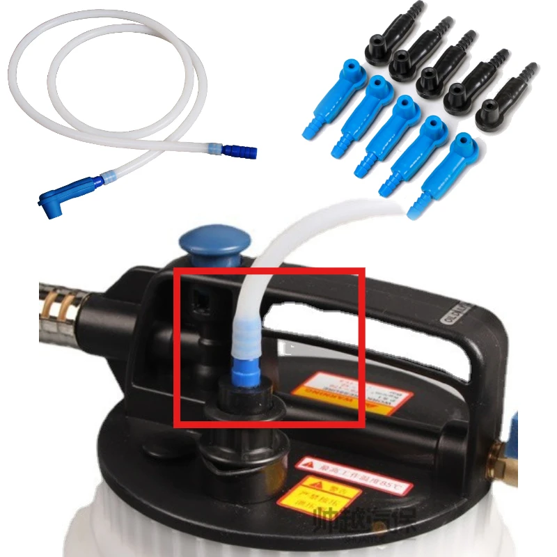 

Car Brake Fluid Oil Exchange Pump with 50cm Oil Pumping Hose Empty Drained Bleeder Auto Brake Oilling Connector Oil Filling