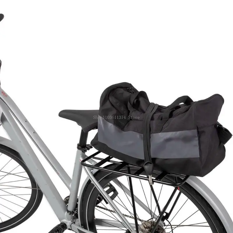 Wasserdichter Fahrrad-Gepäckträger, verbreiterte Verlängerung, abnehmbare Fahrrad-Rückwand, hinterer Gepäckträger – Detail 9