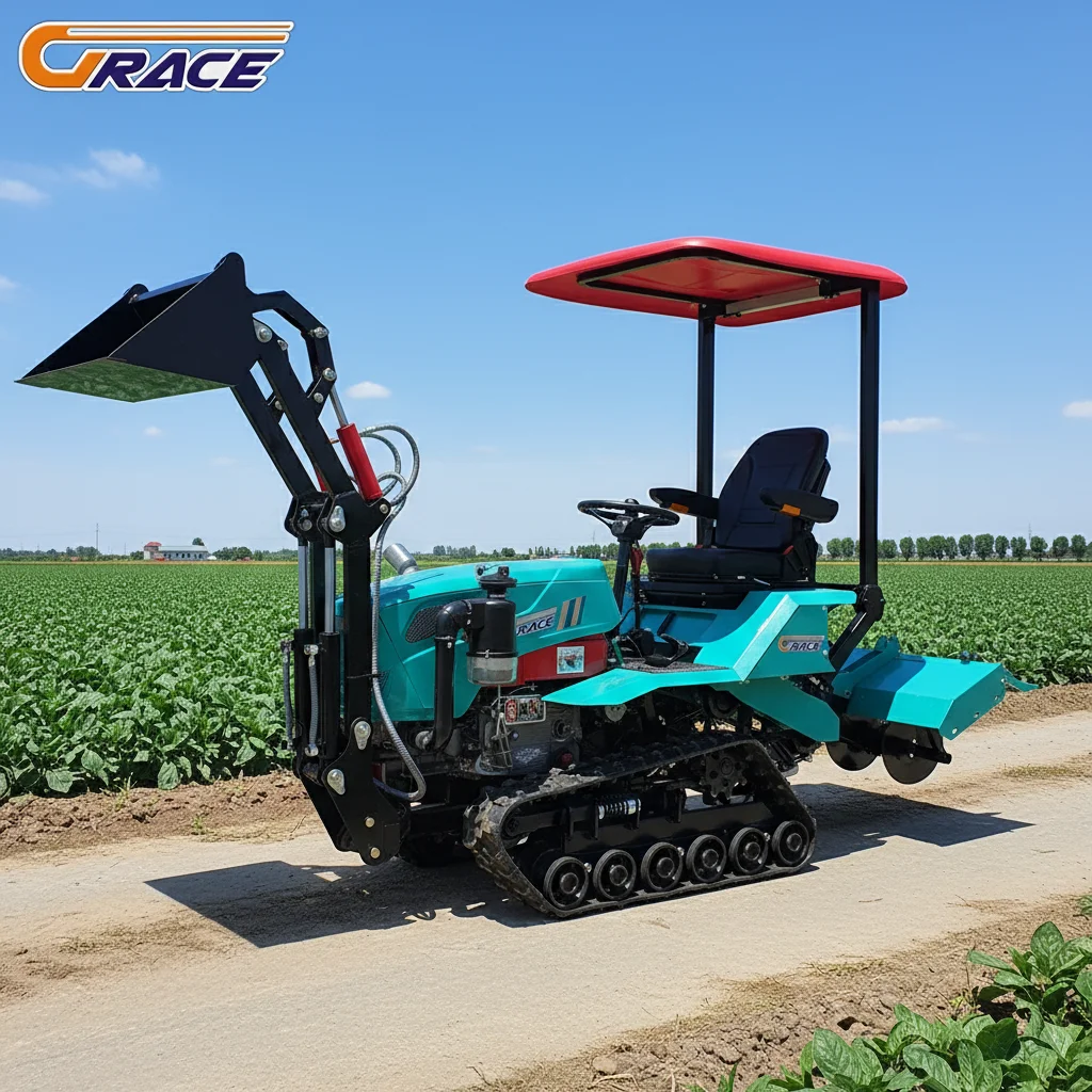 

Customize Multifunctional Tractor With Integrated Farming Tools For All Seasons