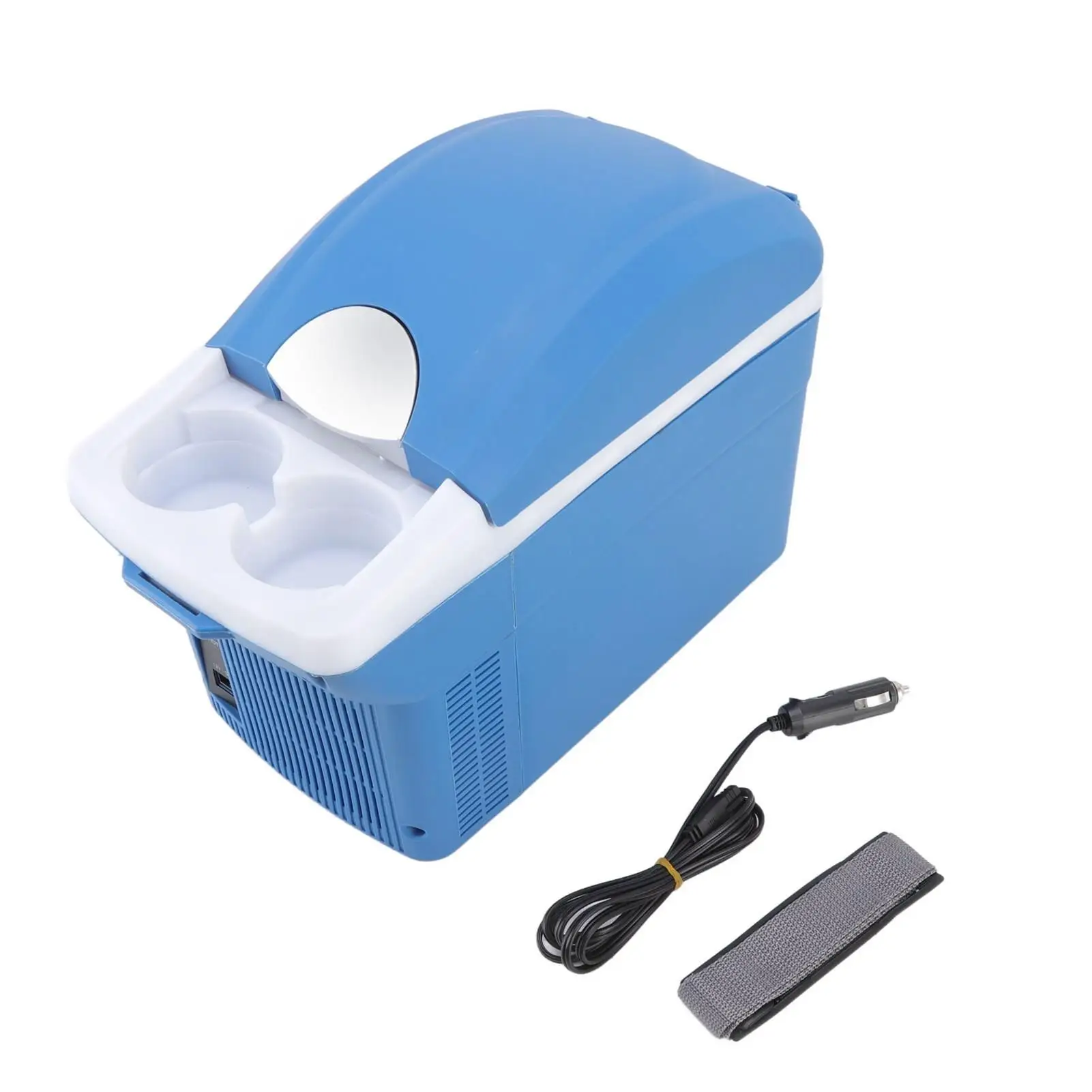 

8L Portable Car Refrigerator - Durable & Sealed Mini Fridge for office , for camping , and Travel