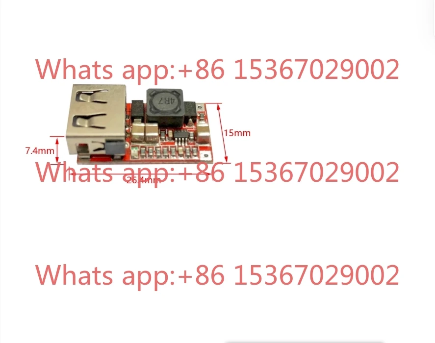 

Luotie tools DC-DC модуль снижения напряжения 6-24V12V24V к USB-порта 5V3A плата для зарядки автомобильного телефона солнечная и ветровая энергия