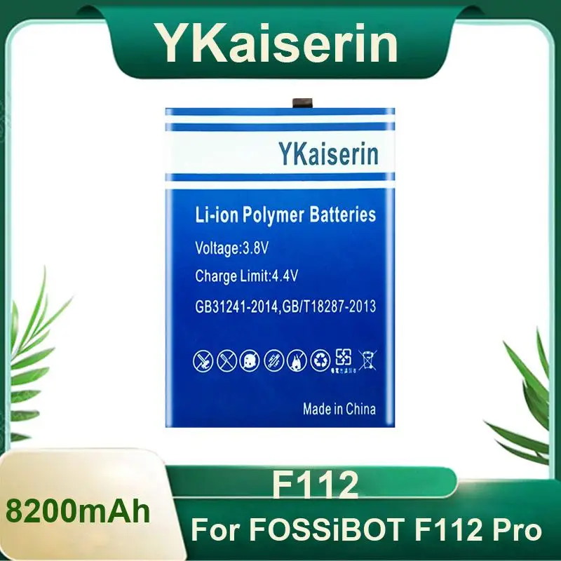 Mobile Phone Battery For Fossibot F112 Pro 8200mAh Safe And Reliable Rapid Charging