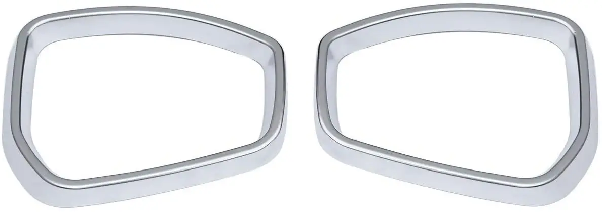 ABS Chrome Side Rearview Mirror Frame Cover Trim Accessories For Land Rover Range Rover Evoque 2014-2017,Jaguar F-pace X761