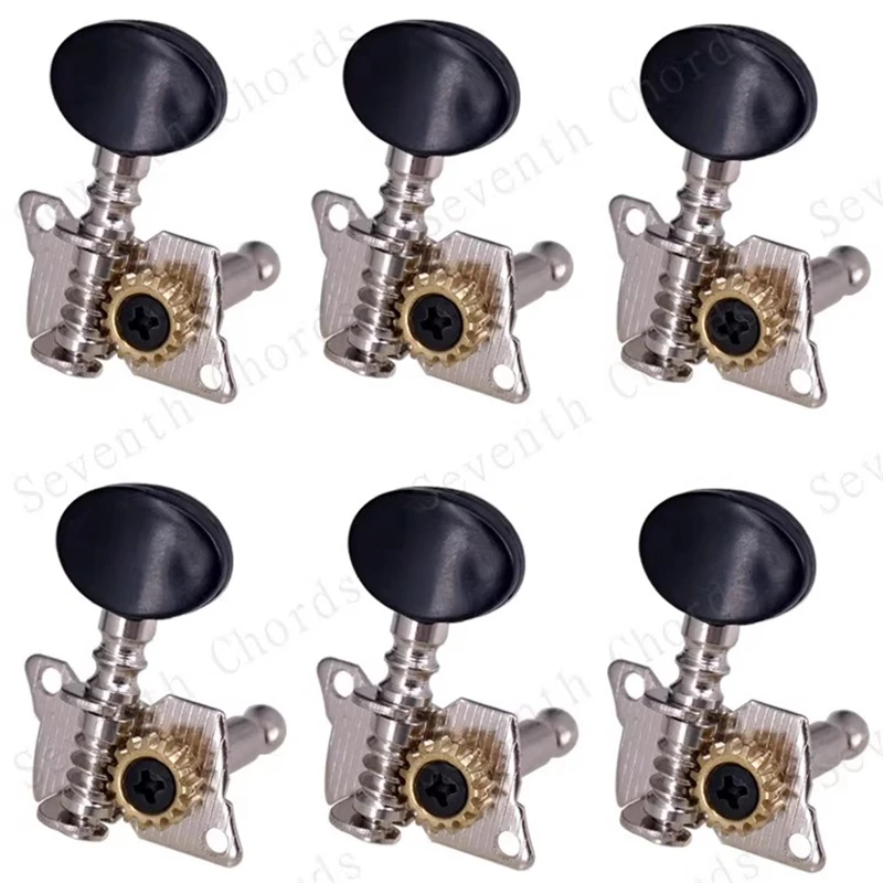Holz Folk Akustische Gitarre Tuning Pegs Knopf Twist Upwinding Akkord Ausrichtung Achse Öffnen Einzigen Loch Für Gitarre Teile – Detail 11