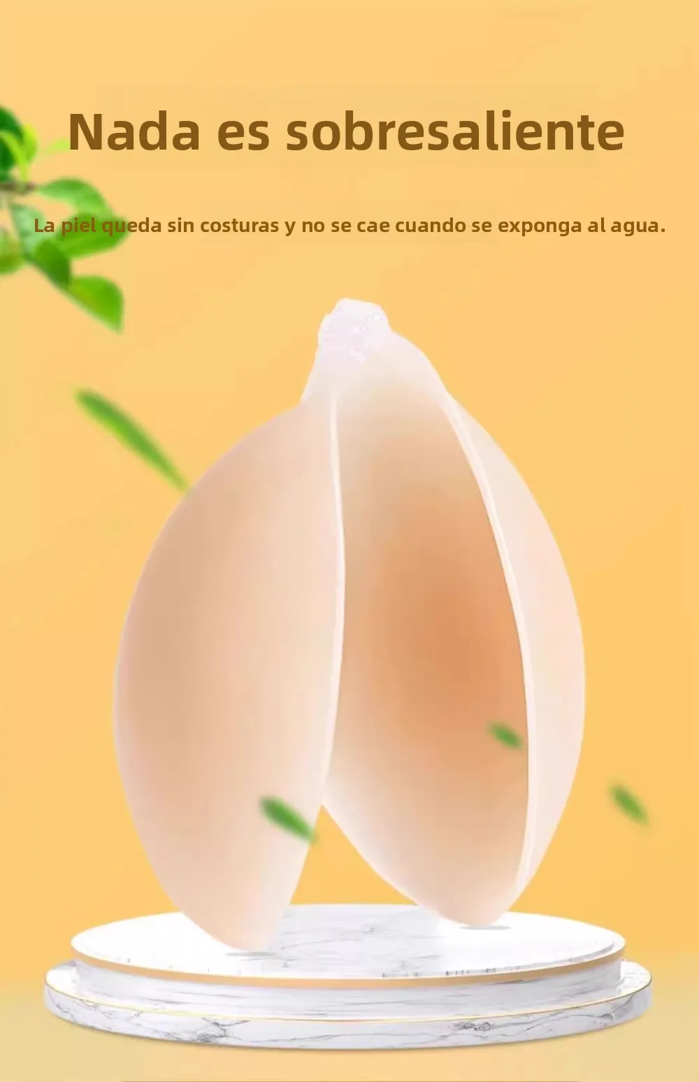 Cubrepezones de silicona transpirables para mujer, sujetador sin tirantes para vestido de novia, ropa interior invisible engr...