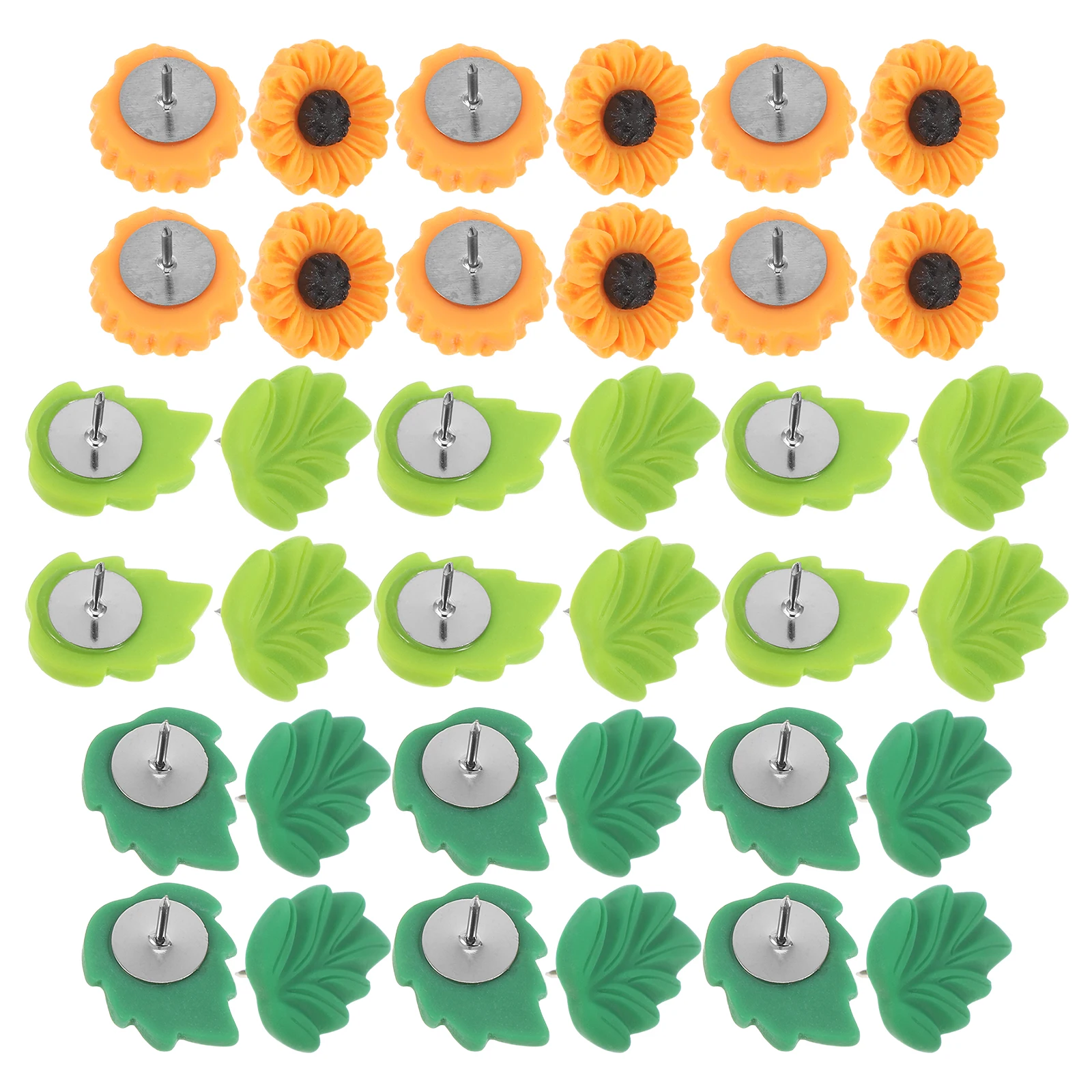 40 szt. ozdobnych pinezek żywicznych do tablic ogłoszeń, tablic korkowych, ścian biurowych, zdjęć, plakatów i wiadomości