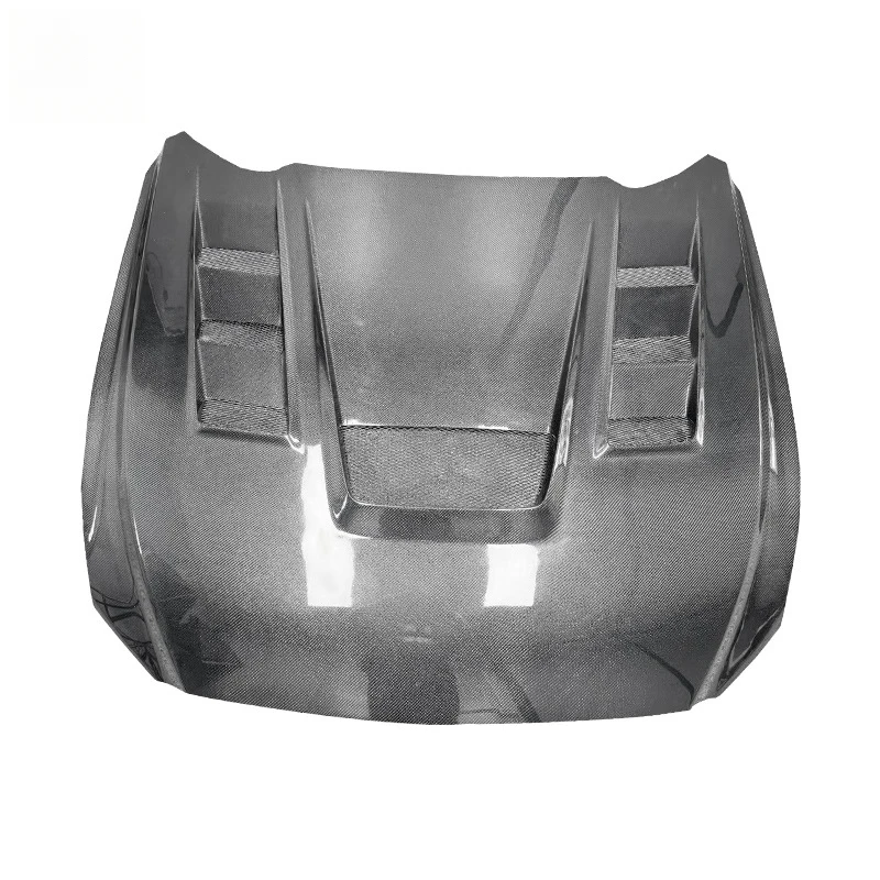 

Suitable for 15-17 Ford carbon fiber , Mustang engine hood with opening, , front bumper cover