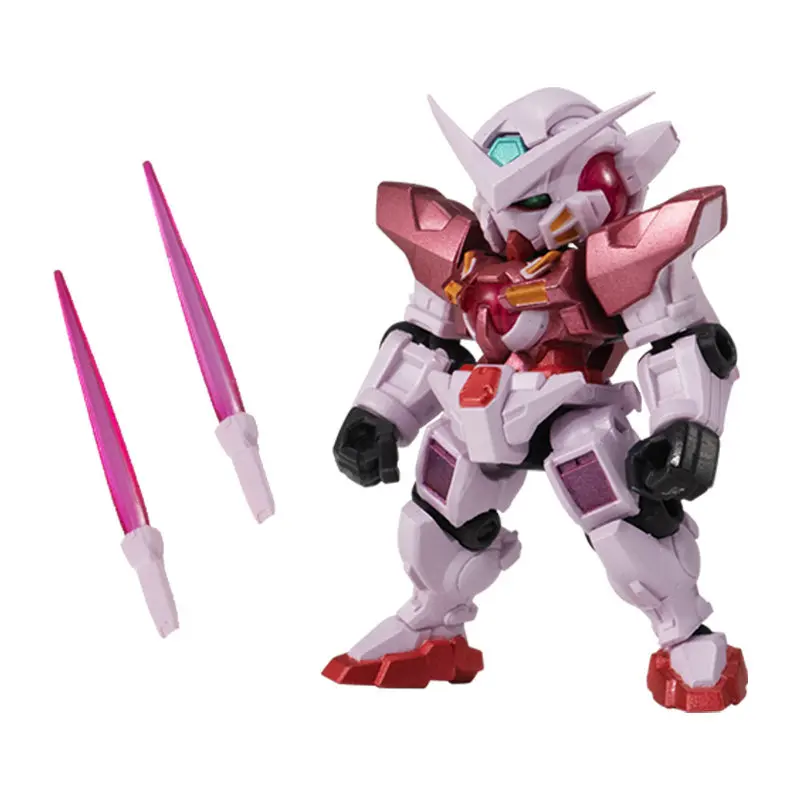 GUNDAM Gundam Exia, Modelo de Traje Móvil Transformable para Armar, Figura de Acción, Gashapon, Adorno Coleccionable