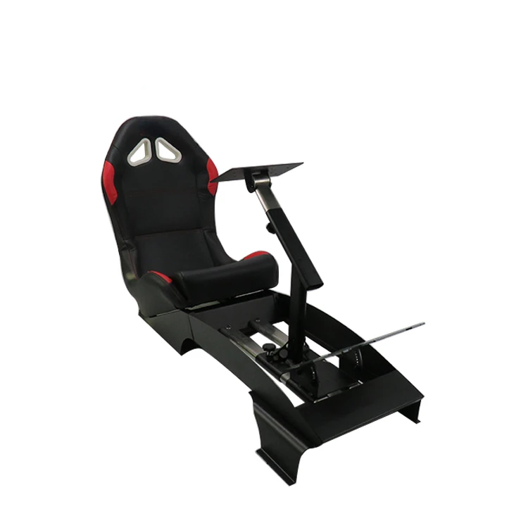 Adjusting folding racing seat simulator driving race play video games car driving simulator chair bracket