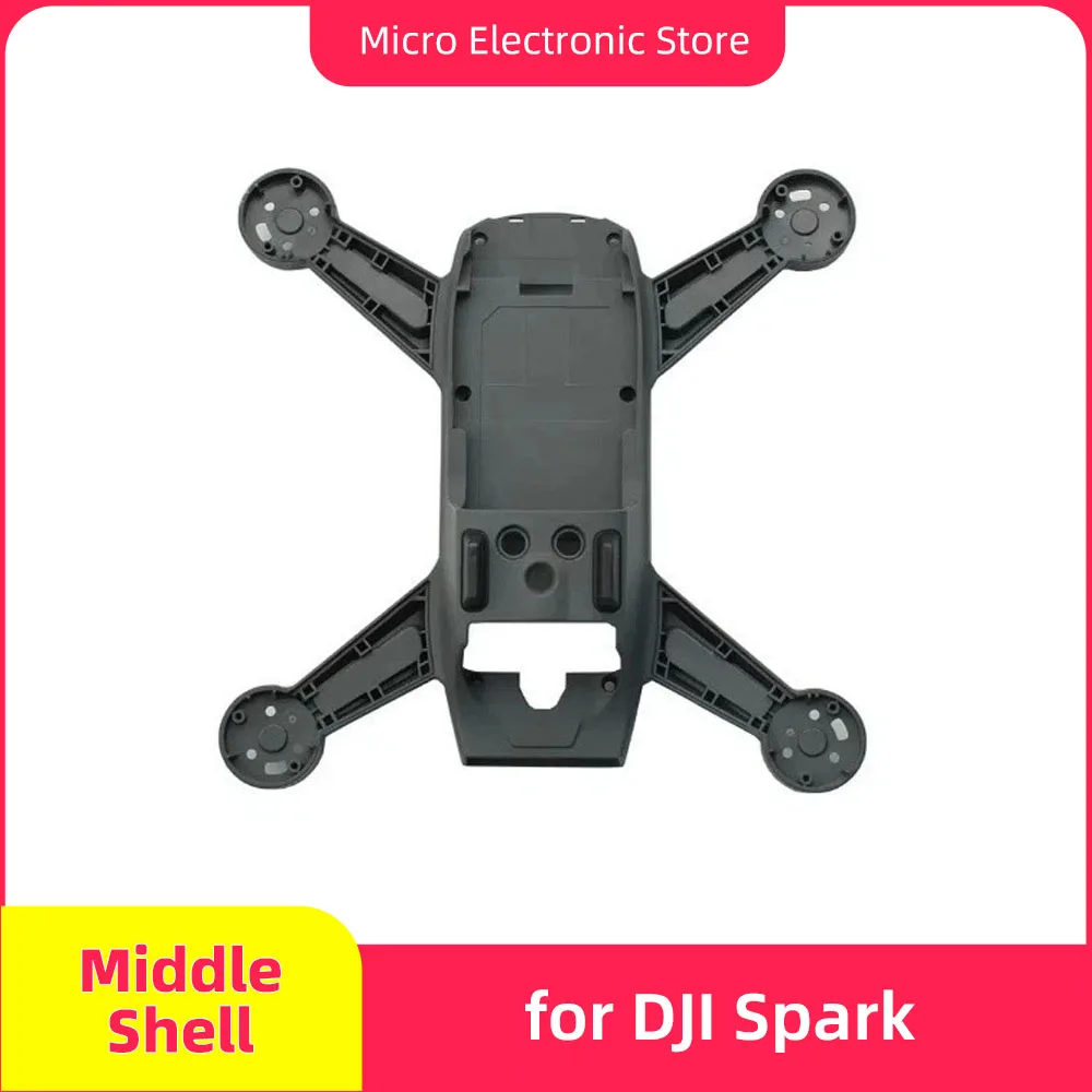 

Original Drone Body Frame Middle Shell for DJI Spark Repair Parts Replacement Midframe Drones Case Drone Diy Accessrioes