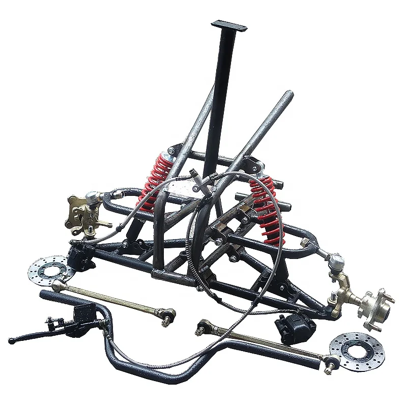 Fai da te kit fuoristrada set completo go kart axle 1m accessori in vendita adulti alimentato a gas elettrico