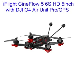 iFlight CineFlow 5 O4 6S HD 5inch Drone BNF with O4 Air Unit Pro / XING2 2207 2050KV motor for FPV cinematic freestyle