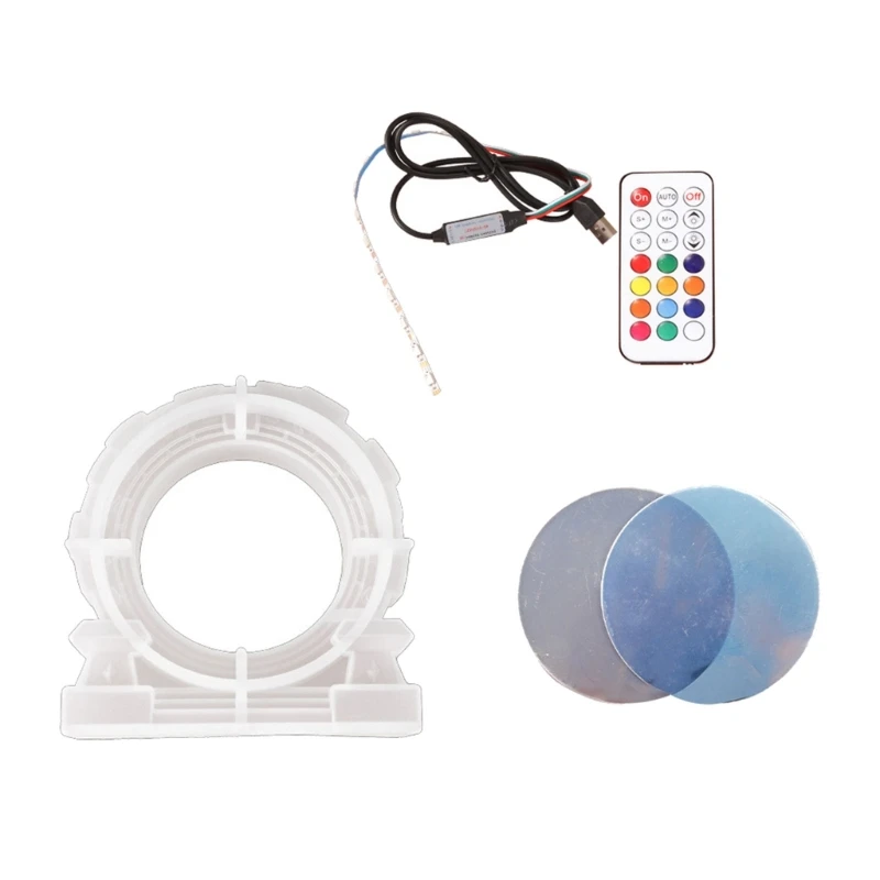 fundição silicone para fazer ornamentos espelho abissal místico genshin impacto altar molde resina artesanato