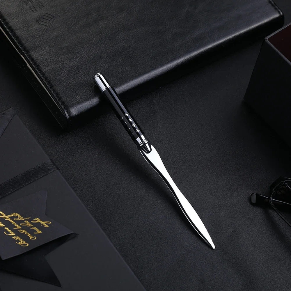 Supply Metal Stainless Steel Letter Opener, Envelope Opener, Office Supply Paper Cutter Can Make Logo Spot Wholesale