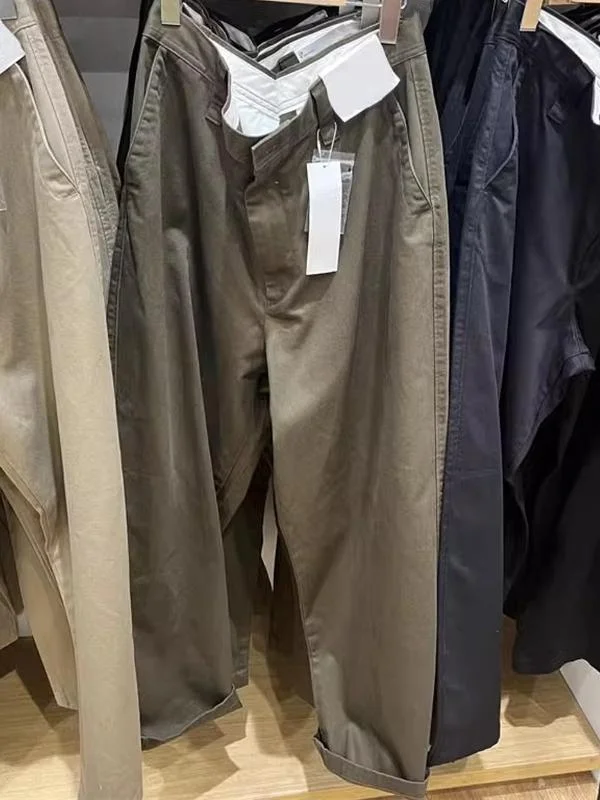 

Унисекс джинсы с широкими штанинами и укороченной длиной, повседневные свободные брюки, молодежные модные джинсы из дышащего хлопкового денима, удобные для осеннего сезона