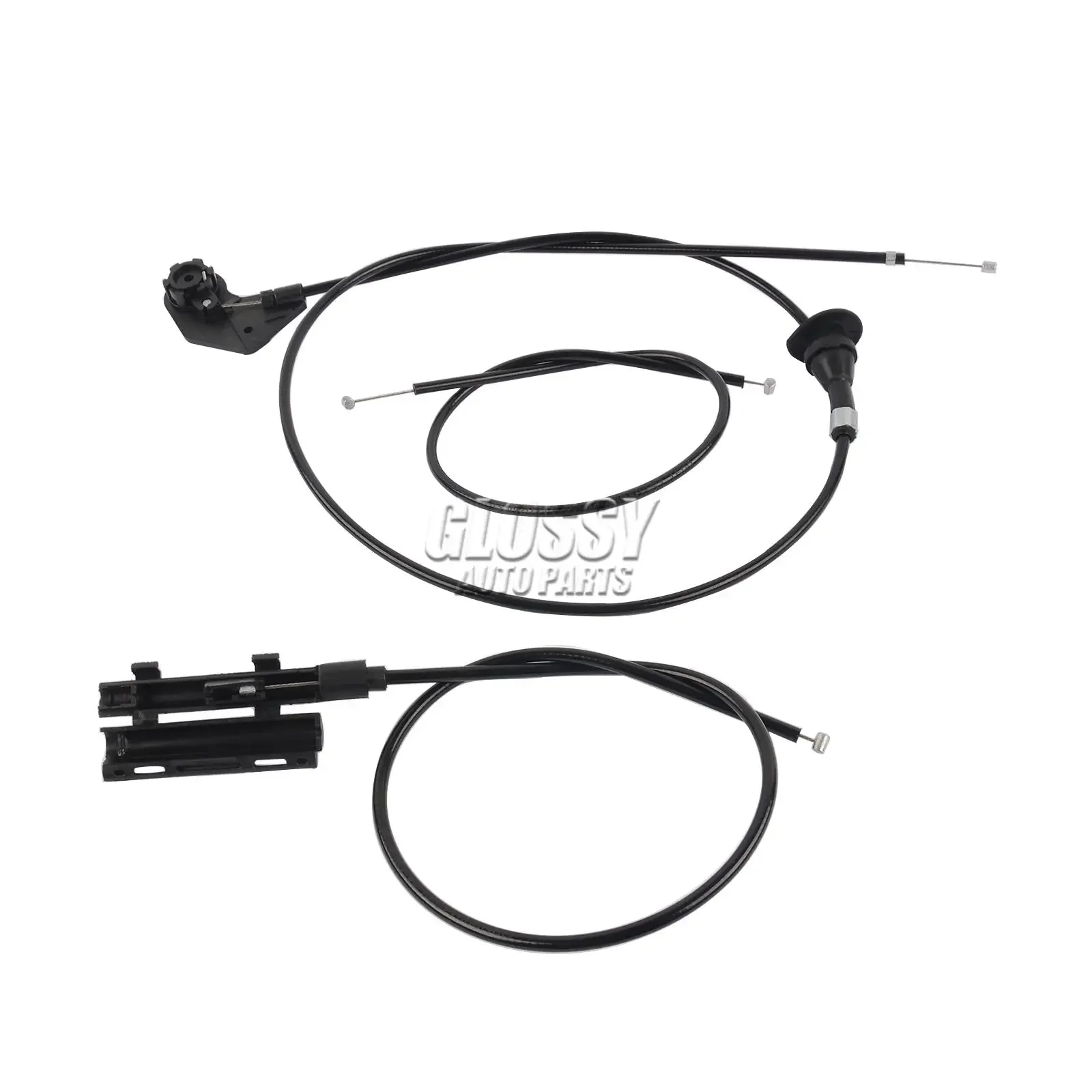 AP03 51238176595   العلامة التجارية الجديدة 3 قطعة محرك بودين كابل هود الإصدار سلك لسيارات BMW 5 Series E39 520d 520i 523i 525i 528i 530i 540i