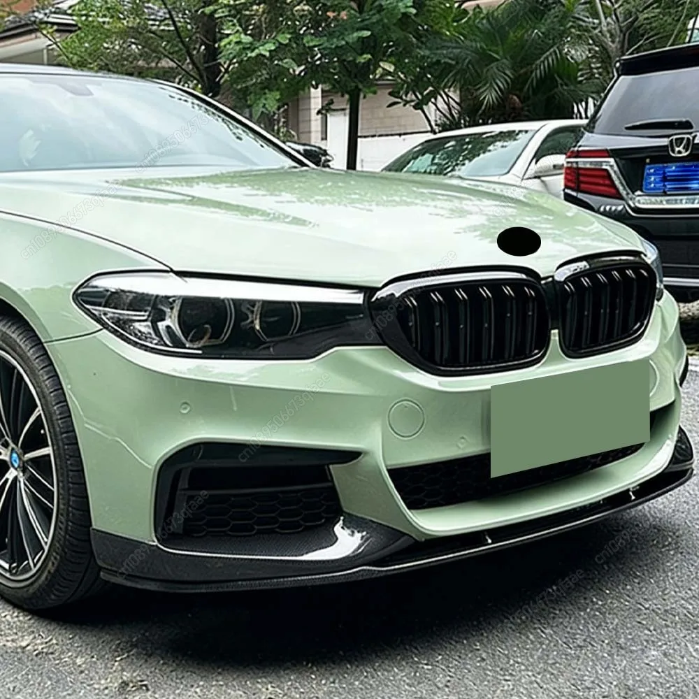 

Car Front Bumper Lip Spoiler Splitter Diffusers Body Kits For BMW 5 Series G30 G31 520i 530i 540i M-Sport 2017-2020 Black Tuning
