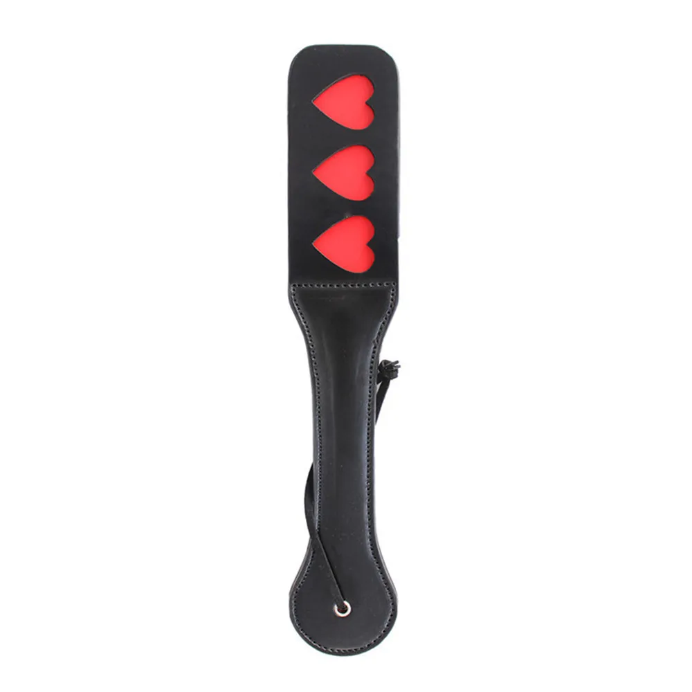 8 BDSM Soft PU Paddle Whip Flirt for Male Female Ideal Sex Toy for Women Men Adult Couples Perfect for Lover Game view 6