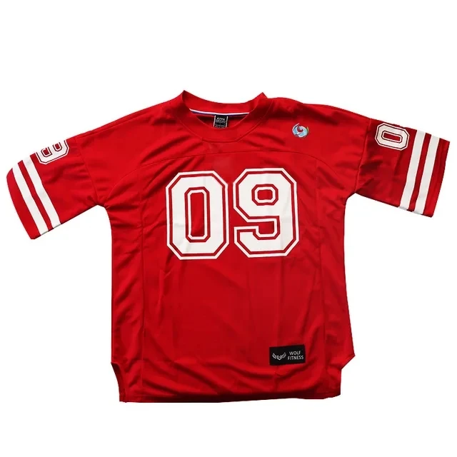 2025 العلامة التجارية الجديدة الرجال التي شيرت سريعة الجافة تنفس تي شيرت الرجال لكرة القدم جيرسي قميص الرياضة فضفاض Bodybuildi تي شيرت حجم M-XXL #6