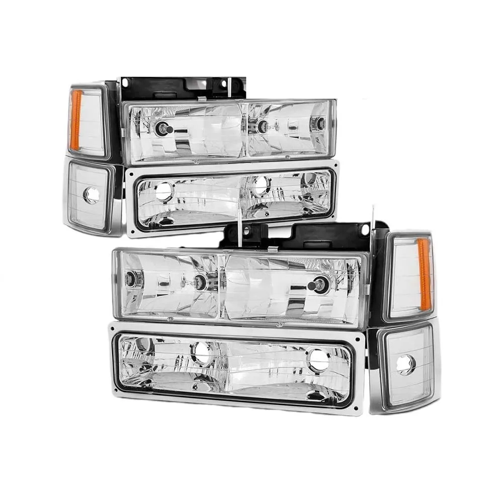 Headlight Head Light for Chevrolet Chevy C/K 1500 2500 3500 1994 1995 1996 1997 1998 1999 Without Light