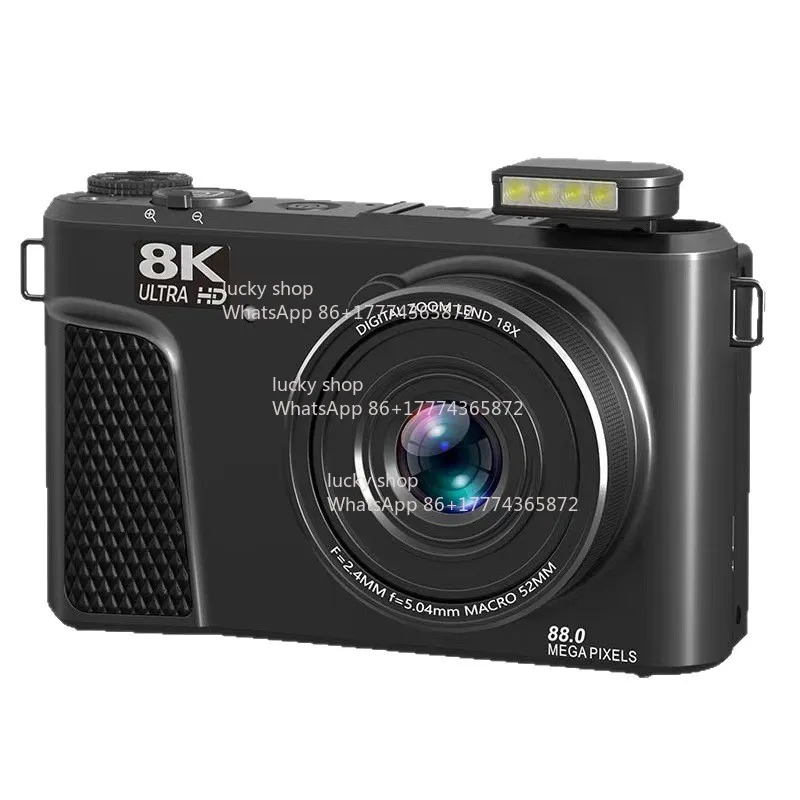 8k Mirrorless Digital Flip Screen Camera Student Party High-definition Travel Entry Girl Birthday Gift Photography