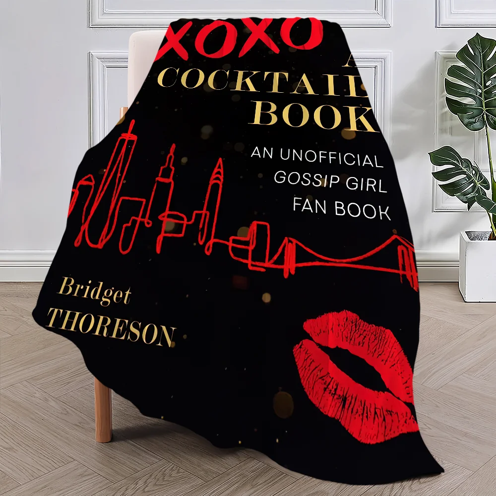 

ТВ классическое одеяло G-Gossip Girl XOXO, плюшевое одеяло для дивана, коврик для гостиной, теплый офис, спальня, день рождения, дом, путешествия, подарки для детей