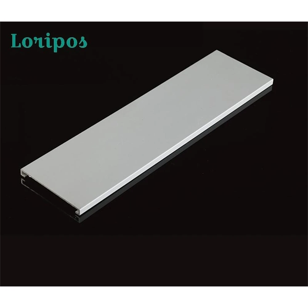 Alloy Sign Holder Office Sign Frame Screen Isolation Signage Rack 5.4*20cm Data Strip Metal Shelf Talkers Name Tag Display Frame