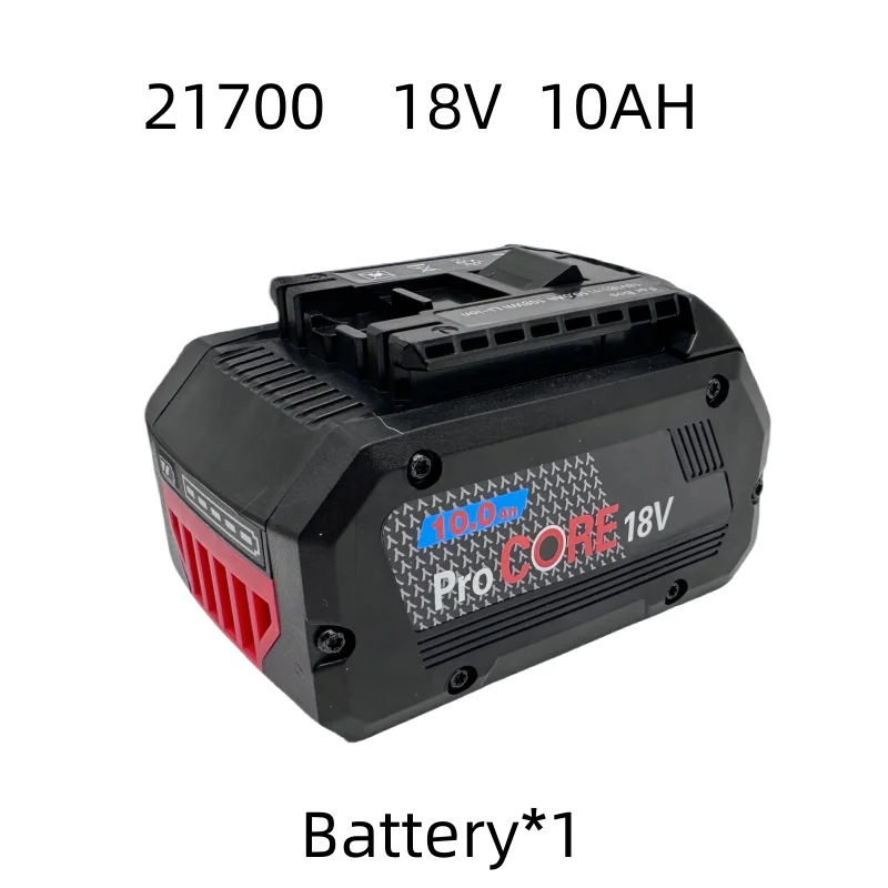 Brand new18v 10Ah ProCORE replacement battery, for Bosch 18V cordless tools BAT609 BAT618 GBA18V 21700 high power 5C power cell