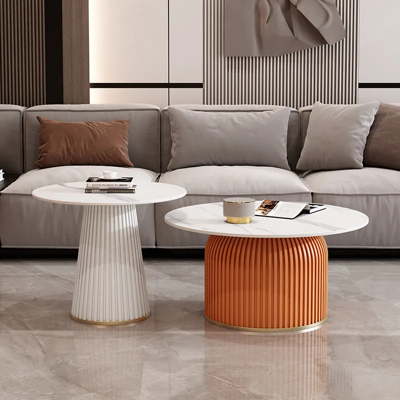 European Modern Coffee Table Italian Storage Vintage Nordic Side Table Luxury Display Table Basse De Salon Living Room Furniture