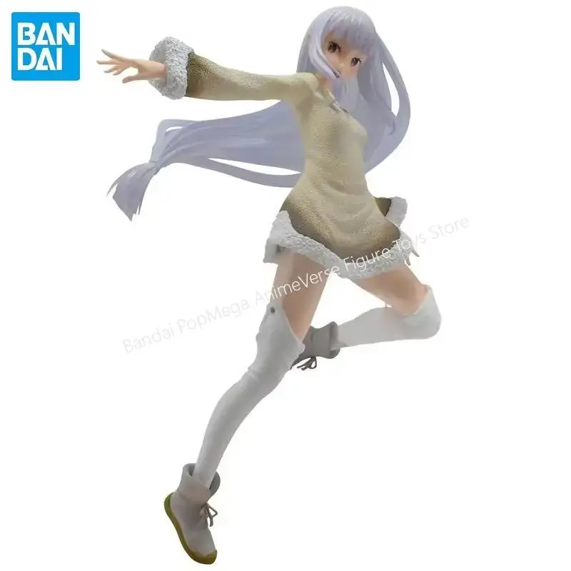 متوفر في المخزون بانداي الأصلي بانبريستو إعادة الحياة في عالم مختلف من الصفر إميليا نموذج دمية العلامة التجارية الجديدة محاصر عمل الشكل المرآب #2