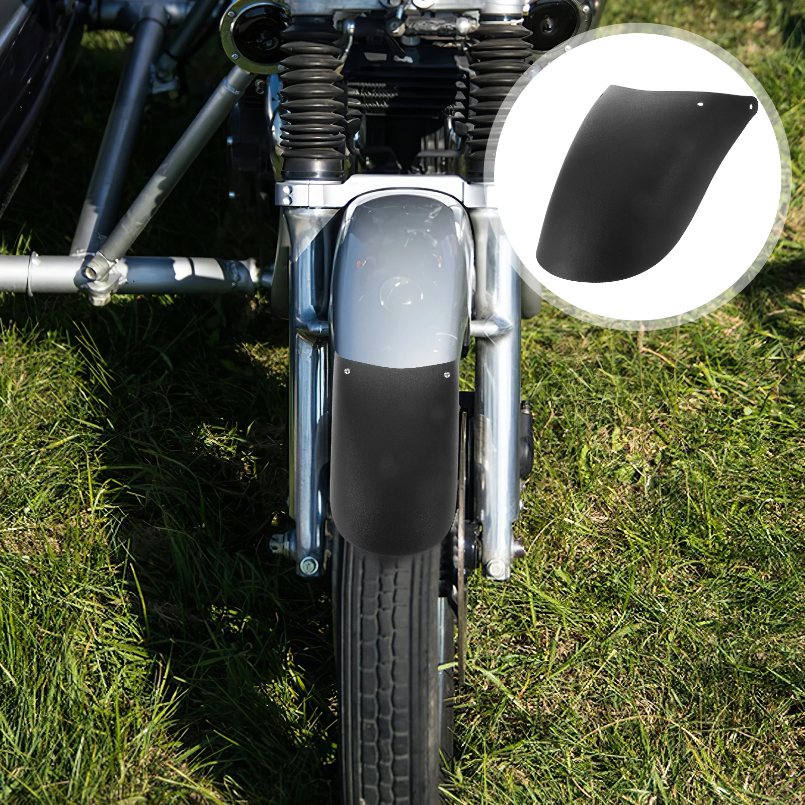 

Universal Motorcycle Mudguard Extender Front Splash Guard Compatible Mud Flaps Motorbike Cover Protects Reduces Wind Resistance