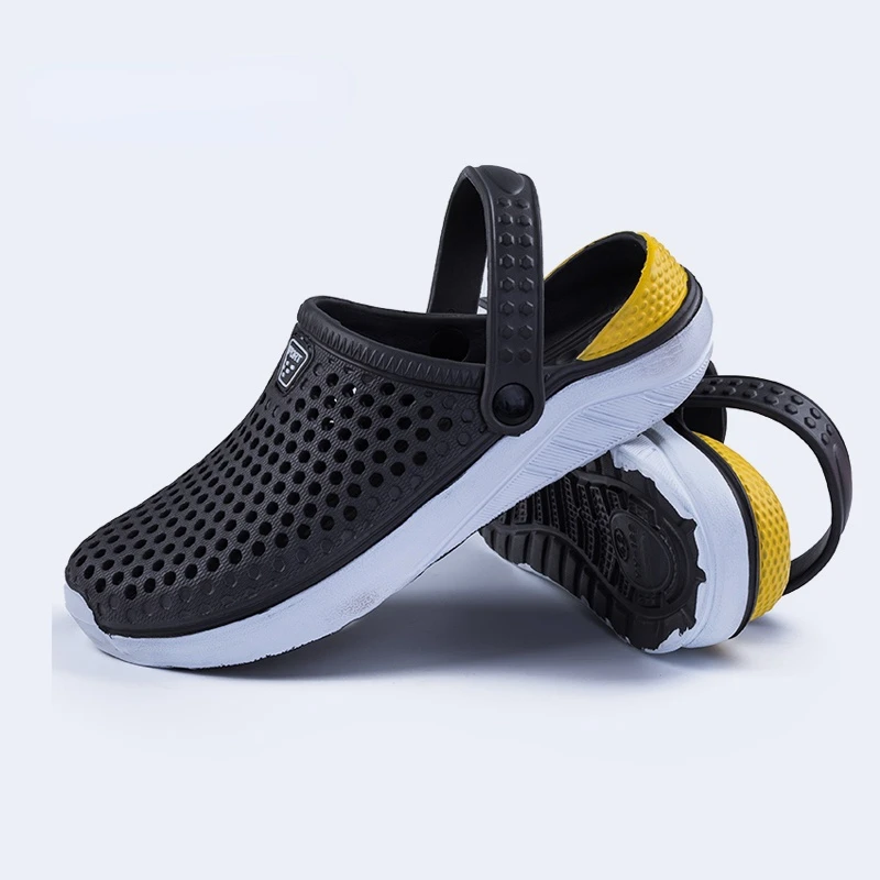 Unisex Fashion Beach Sandals Thick Sole Slipper Waterproof Anti-Slip Sandals Flip Flops for Women Men