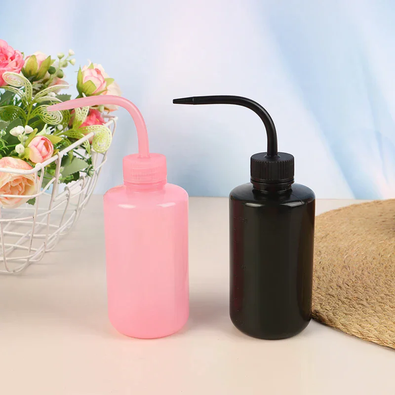 250ML Plastic Spray Bottle Safety Wash Bottles Lab Tattoo Squeeze Bottle Tattoo Accessories Lab Non-spray Squeeze Bottle