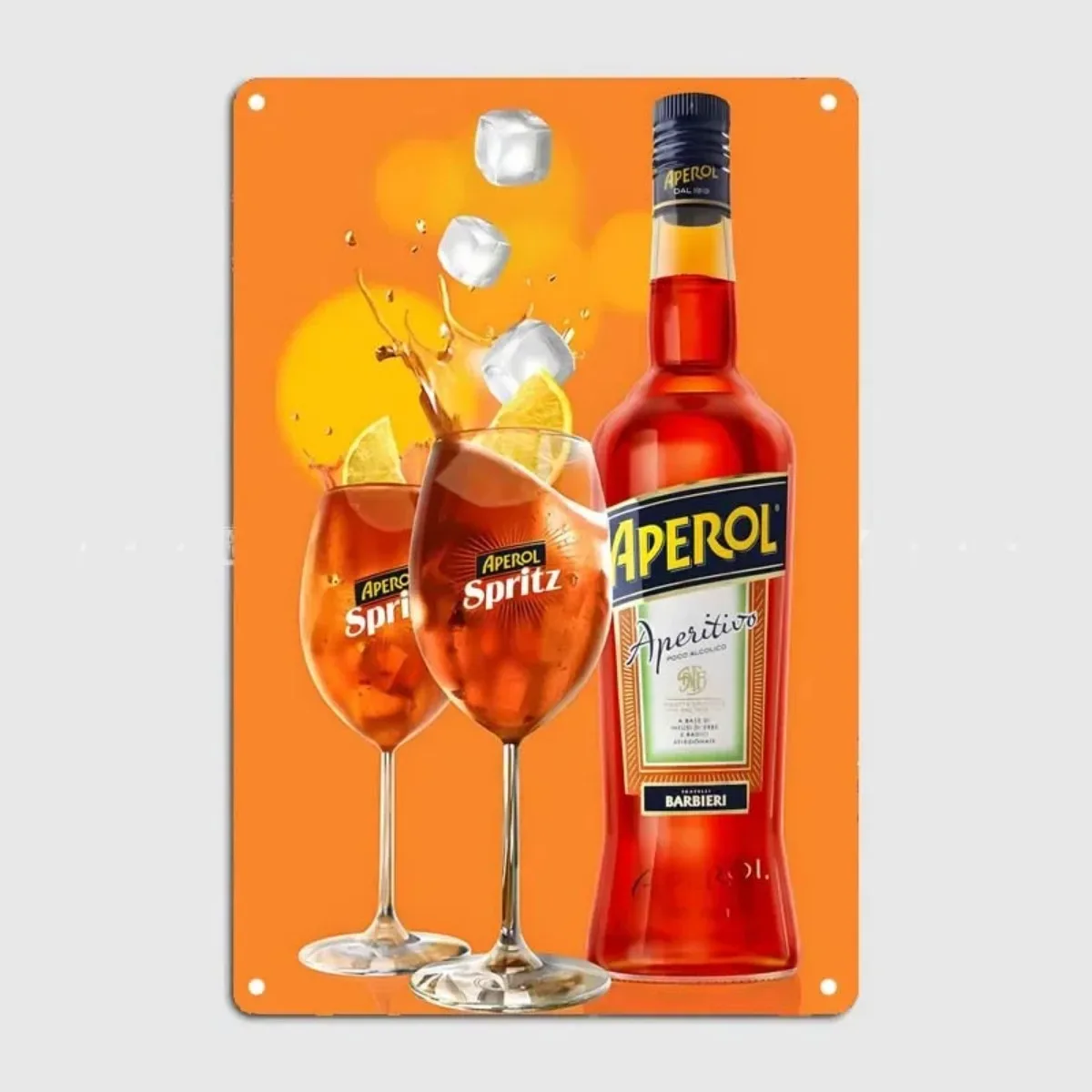 Metal Signs Wall Garden Decorations Aperol Coctail Retro Vintage Funny Home Decoration Accessories Home Decor Items Poster Art