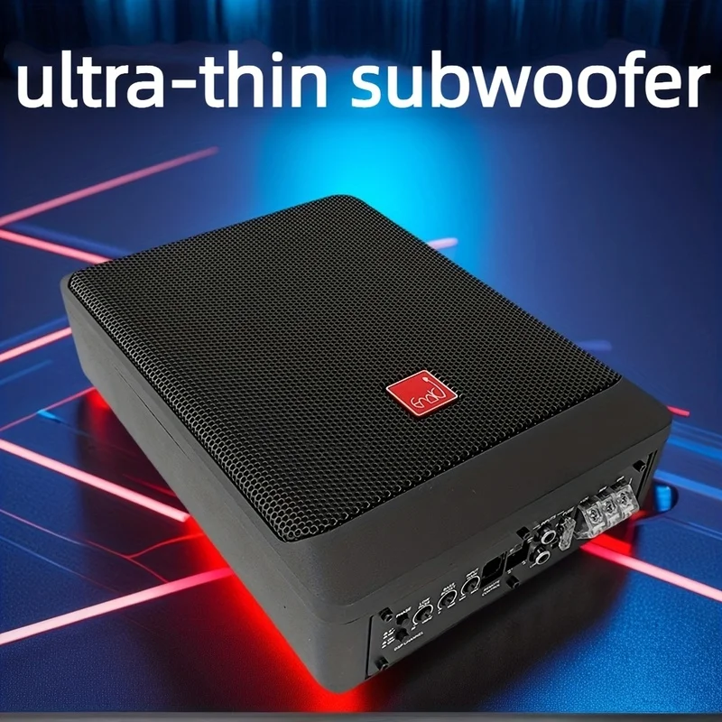 Car stereo under-seat subwoofer——Ultra-thin body with rich bass，Perfectly enhances the car audio experience