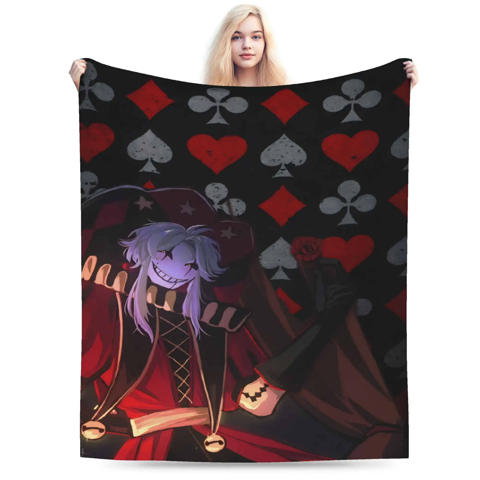 New Arrival Pierrots The Freak Circus Blanket Super Soft Flannel  Relax Throw Blankets Machine Washable